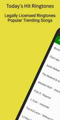 Today's Hit Ringtones android App screenshot 11